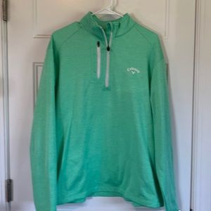 Mens Large Callaway 3/4 Zip